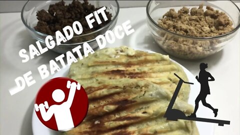 Salgado Fit de Batata Doce - Saudável e Delicioso