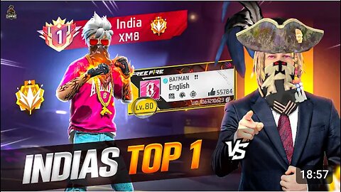 INDIA'S NO.1 XM8 PLAYER VS AJJUBHAI BEST CS FF GAMEPLAY | GARENA FREE FIRE