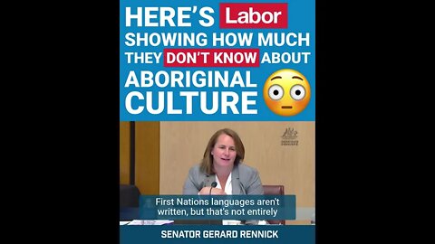 Labor senator Nita Green tries to Virtue Signal during Senate estimates