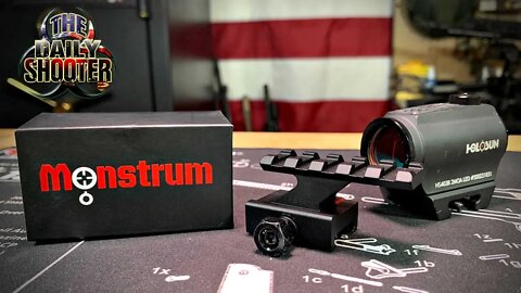 Monstrum Tactical Affordable Picatinny Offset Riser Mount from