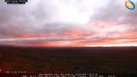 Big Canoe Time Lapse - Sunrise 10/30/20