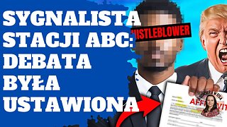 Debata była ustawiona! Oświadczenie sygnalisty stacji ABC