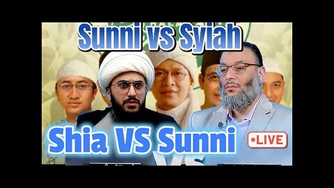 Live debate: Shia vs Sunni Muslims | "Sunni vs Syiah Indonesia" | Malay Subs |