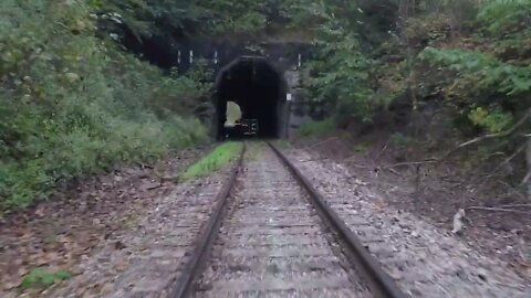 Ohio south central tunnel by railcar