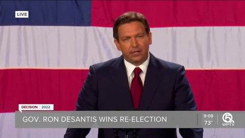 Gov. Ron DeSantis defeats Charlie Crist, wins 2nd term as Florida governor