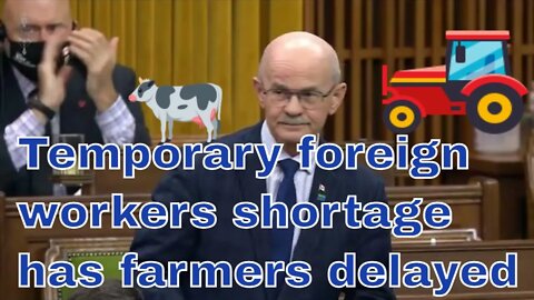 Richard Lehoux -Farmers face labour shortage - Temporary foreign workers program -Adam Van Koeverden