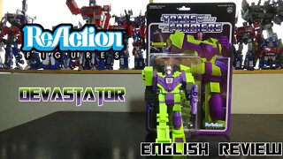 Video Review for ReAction Figures Devastator