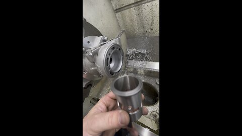 KTM 85 LA sleeve prep bore.