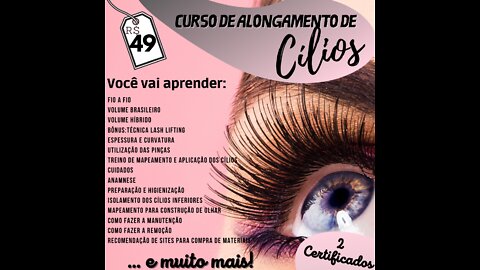 Curso completo dos Cílios