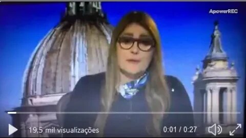 QUEM ACREDITA NA GLOBO? Ilze Scamparini segurando o choro ao falar do surto de coronavírus na Itália