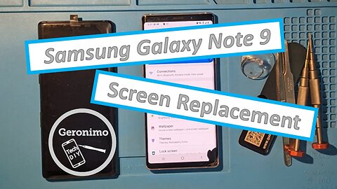 How to SAMSUNG Galaxy Note 9 Screen Replacement