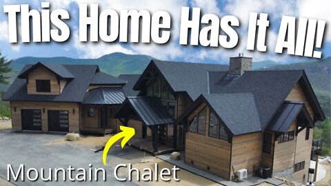 Ultra Luxurious Modern Mountain Home Unlike Anything I Have Ever Toured!