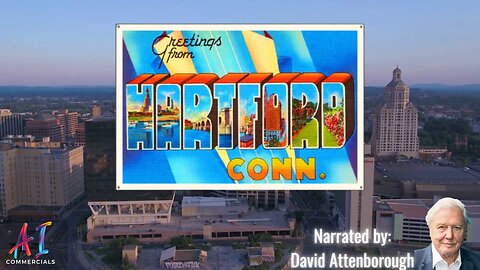 David Attenborough "Discover Hartford, CT" A.I. Commercial (Parody)