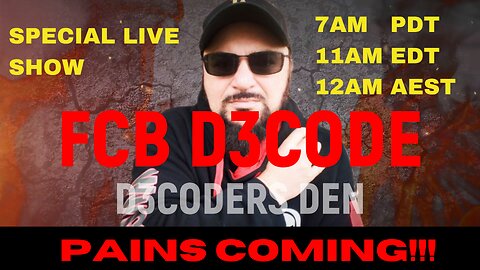 SKY EVENT D3CODE - D3CODERS DEN LIVE