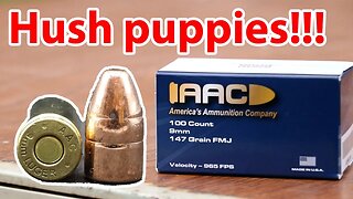 9x19mm, 147gr FMJ, AAC (America's Ammunition Company)