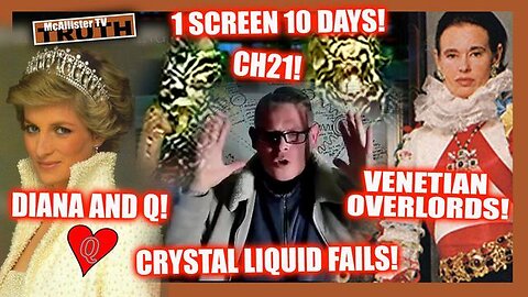 ONE SCREEN...10 DAYS! CRYSTAL LIQUID FAILS! ROYALS ARE BODY-SNATCHED! DIANA ANDQ!