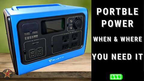 BLUETTI EB55 Portable Power Station Review