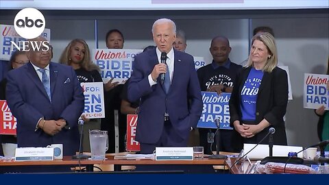 Biden Meets Union Leaders Amid Growing Democratic Calls to Exit Race