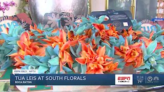 Tua Leis making their way to fans across South Florida