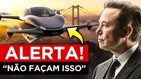 Elon Musk Alerta! A PRODUÇÃO de CARROS QUE VOAM COMEÇOU! E Isso não é uma boa Ideia!