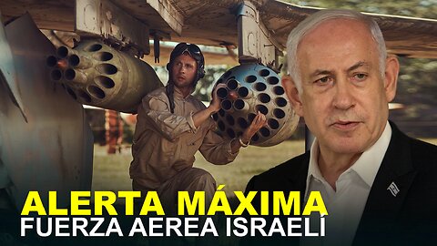 Fuerza aérea israelí en alerta roja