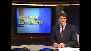 November 10, 1990 - ESPN's 'GameDay' Previews Monon Bell Game