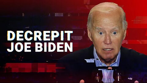 Joe Biden is more decrepit than ever in worrying new footage