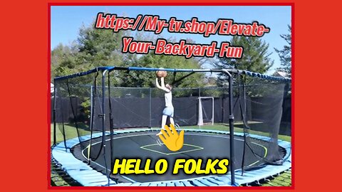 Backyard Bliss: Enjoy Endless Fun with Our Outdoor Trampoline