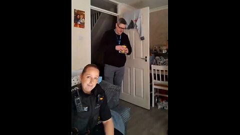 Two police officers and a mental health professional showed up at this man’s house in Britain