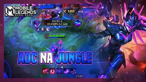 AINDA DA PRA USAR ADC NA JUNGLE? | KARRIE GAMEPLAY | MLBB