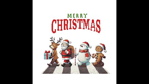 CHRISTMAS CREW Cross Stitch Pattern by Welovit Cross Stitch | welovit.net | #welovit #crossstitch