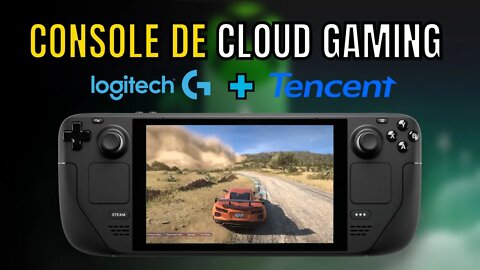 LOGITECH G e TENCENT LANÇAM um CONSOLE PORTÁTIL de CLOUD GAMING - Logitech G Gaming Handheld