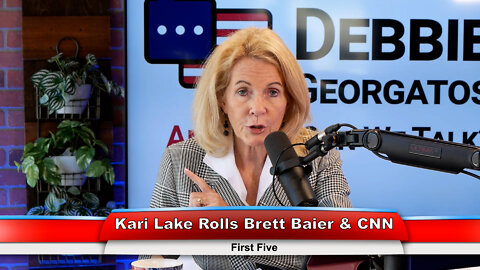 Kari Lake Rolls Brett Baier & CNN | First Five 6.28.22