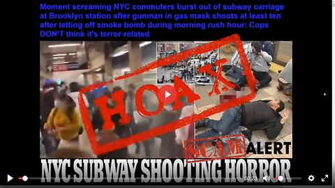 NYC SUBWAY SHOOTING HOAX!