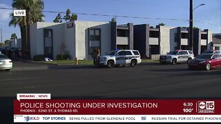 Police shooting under investigation