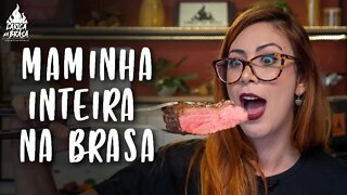 COMO FAZER MAMINHA INTEIRA NA BRASA