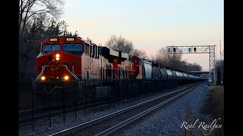 Radio Issues on BNSF Unit Train in Coon Rapids, Minnesota - Staples Sub