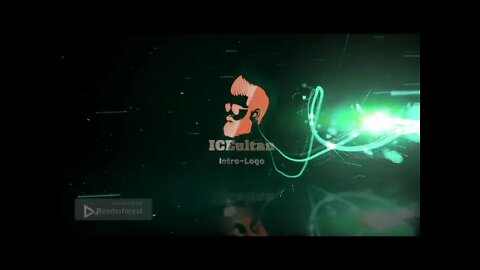 Animation of the RENDERFOREST Intro Logo Template For Free