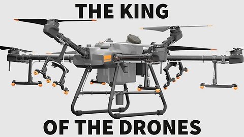 DJI AGRAS T30 - THE KING OF THE DRONES