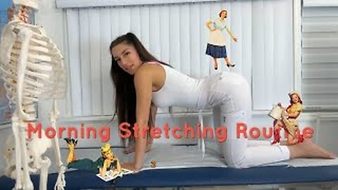 Morning Stretching Routine to Reduce Backpain #streching #fitness