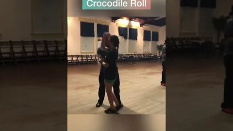 Swing dancing || Crocodile roll