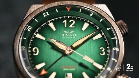 TSAO Baltimore creates premium Maryland-themed watches