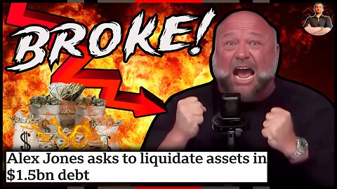 Alex Jones Goes BANKRUPT to Pay $1.5 BILLION! InfoWars CLOSING!