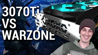 RTX 3070Ti Galax no Call of Duty Warzone