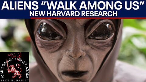 Harvard Researchers:Aliens walking among us, intelligent dinosaur humans beneath the earth 🦎 🛸