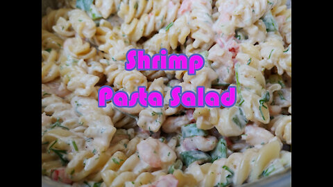 Delicious And Easy Shrimp Pasta Salad