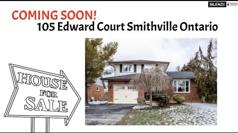 💥Not On MLS Coming Soon!💥 105 Edward Court Smithville Ontario