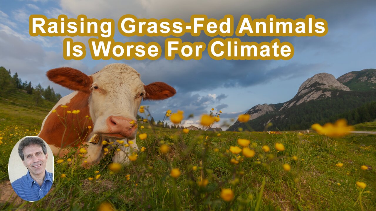 All grass fed forms of raising animals is worse for the climate