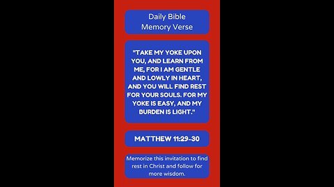 Bible Memory Verse of the Day #christianity #God #Jesus #Bible #Biblestudy #Matthew