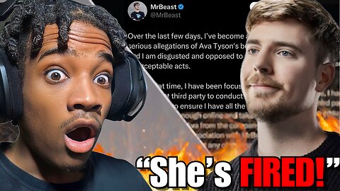 MrBeast Finally RESPONDS to Kris Tyson Situation.. *He's Cancelled!*